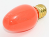 7 Watt, 120 Volt C7 Orange Holiday Bulb - 709507 - bulbs.com