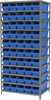 Shelving, Steel Shelving Kit, 24x36x79, 50 Bins - AS2479094B - Akro-Mils, Inc.
