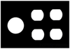 Standard Wall Plate - 88593 - Mulberry Metal Products, Inc.