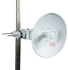 4.9 GHz to 6.4 GHz, 1-Foot Parabolic Dish Antenna with Ubiquiti®: PS-5AC, IS-5AC, IS-M5 Quick-Connect Adapter -- KP-5PDUIS5-1