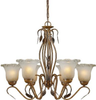 2420-06-41 Mid. Chandeliers-Glass Up - 413764 - Capital Lighting, Inc.