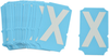 Brady Bradyglo Letter Label - Printed Msg = X - 6003-X - 754473-84282 - R. S. Hughes Company, Inc.
