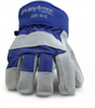 Hexarmor Steelleather 5039 Blue/Gray 11 Grain Cowhide Leather/Superfabric Cut-Resistant Gloves - ANSI 5, EN 388 5 Cut Resistance - Uncoated - 5039 SZ 11 - 5039 SZ 11 - R. S. Hughes Company, Inc.