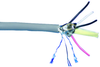 Shielded Multipair Cable 9Pr 500Ft 300V Gray; Cable Shielding Alpha Wire - 28B8261 - Newark, An Avnet Company