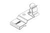 EMC Shield Clamps for Metal Sheet Edges, Pluggable- with or without Integrated Strain Relief - 36784.03 - icotek Corp
