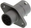 Circular Conn, Rcpt, 7Pos, Flange; Product Range Amphenol Industrial - 52AC2513 - Newark, An Avnet Company