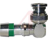 RG6 BNC UNIVERSAL RIGHT ANGLE CONNECTOR(GREEN) - 70056253 - Allied Electronics, Inc.