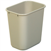 28 Quart - Beige- Deskside Wastebasket -- RUB136 - Image