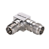 RF Adapter Right Angle 2.4mm Female to 2.92mm Female DC - 40GHz 50Ω - 24FR-KF+ - Mini-Circuits