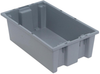 Genuine Stack & Nest Tote Bin, Grey; Bin Colour Quantum Storage - 44AC7526 - Newark, An Avnet Company