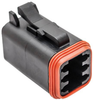 CONN PLUG 6POS BLACK - 53-AT06-6S-BLK - Utmel Electronic Limited