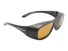 Rimmed Safety Glasses, Nd:YAG, 532 nm Alignment Laser Wavelengths -- N-YGN-53