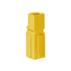 75LOKYEL | PP75 Locking Dovetail Housing - 75lokyel - Anderson Power Products