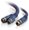 1ft Velocity? One S-Video Male to Two S-Video Female Y-Cable -- 2202-29164-001