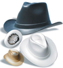 Vulcan Cowboy Hard Hats> COLOR - White > UOM - Each - VCB200-W - State Safety & Compliance