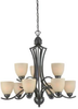 SL808322 Mid. Chandeliers-Glass Up - 645782 - Capital Lighting, Inc.