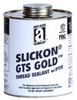 SLICKON® GTS GOLD™ Thread Sealant with PTFE - 1 qt Brush Top -- 54026 - Image