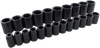 23 Pieces 6 Point Standard Metric Impact Socket Set - 39023 - Gray Tools Canada Inc.