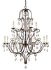 Chandelier - F1938/8+4MBZ - Generation Brands