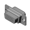 D-Sub, D-Shaped Connector Housings - D02-M15PG-N-F0-ND - DigiKey
