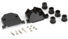 DB25 Solder Shell Hood, Plastic, Single-Pack - FA030-R2 - Visual Sound, Inc.