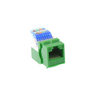 Keystone Inserts - 4627-RJ45-5JUT-GN-ND - DigiKey
