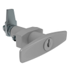VISE ACTION® Compression Latch, Large Size, T-Handle, Zinc Alloy, Powder Coated, Silver - E3-38-37 - Southco