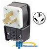 Leviton 50Amp 125/250V Flush Mount Receptacle Matching.. - 9450-P - TelephoneStuff.com
