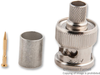 Rf/coaxial, Bnc Plug, Straight, 75 Ohm, Crimp; Connector Type Amp - Te Connectivity - 42K8682 - Newark, An Avnet Company