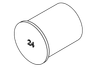 ST-B Plugs for Membranes- Suitable for Multi-Membrane Cable Entry Plates & Cable Grommets -- 42824 - Image