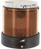 INDICATOR, LIGHT TOWER, 70 MM, LENS UNIT, STEADY ORANGE, UP TO 250 V, BLACK HSG. - 70007055 - Allied Electronics, Inc.