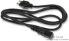 Power Cord, Nema5-15P/iec, 6Ft, 10A, Black; Connector Type A Pro Power - 83K3661 - Newark, An Avnet Company