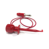 X100W Mini-Hook to Stacking Banana Plug, 22 AWG PVC Test Lead - 201W - E-Z-HOOK, a division of Tektest, Inc.