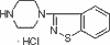 1,2-Benzisothiazole,3-(1-piperazinyl)-HCl - 15917 - Medical Isotopes, Inc.