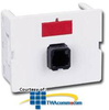 Siemon Flat Fiber Adapter CT Coupler with 1 Duplex MT-RJ.. - CT-MT-02 - TelephoneStuff.com