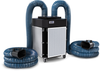 Model 550 Dual Python Industrial Chemical Fume Extractor with Activated Carbon Filters - High Flow -- SS-550-PYTD-240CF