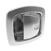 Push-to-Close-Latch, Locking, Reversible R001 , Paddle - Front, Cable/Rod, Multi-Point, Yes, Zinc Alloy, Chrome Plated -- R3-22-320-10 - Image