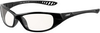 Jackson Safety Hellraiser V40 Polycarbonate Standard Safety Glasses Clear Lens - Black Frame - Wrap Around Frame - 761445-02225 - 761445-02225 - R. S. Hughes Company, Inc.