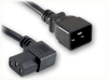 IEC-60320-C20 to IEC-60320-C13 RIGHT ANGLE HOME // Power Cords // IEC/Jumper Power Cords // Domestic - 5346.042 - Quail Electronics