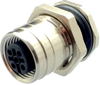 Sensor Connector, M12, Rcpt, 5Pos, Panel; Product Range Molex - 24T0813 - Newark, An Avnet Company