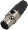 Socket, Xlr, Mini, 4Way; No. Of Contacts Multicomp Pro - 74AC1992 - Newark, An Avnet Company