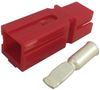 Connector, Plug, 1Pos, 6Awg, Red; Product Range Amp - Te Connectivity - 11H4629 - Newark, An Avnet Company