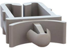 Wire Saddle, Push-In, Pa66, Natural; Cable Clamp / Clip Type Essentra Components - 66AJ5259 - Newark, An Avnet Company