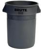 Brute Rubbermaid 263200GY 32 gal Gray Round Containers - 263200GYRM - Wiper Master, Inc.