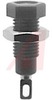 Jack, Insulated; Red; 1500 V (RMS); Polycarbonate; Brass; 115 degC; 0.08 in. - 70211309 - Allied Electronics, Inc.