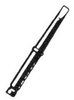 Weller Screwdriver Tip CT5D8 - Screwdriver Tip - 1.15 in Tip Length - 0.187 in Tip Width - 0.035 in Thick - 037103-47273 - R. S. Hughes Company, Inc.