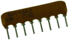 Res N/w, Isolated, 15R, 2%, 100V, Sip; Resistance Bourns - 32K9939 - Newark, An Avnet Company