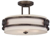 83811-FBZ Semi-Flush Mts.-Drum Shade - 650706 - Capital Lighting, Inc.