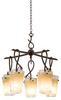 5516TO/ANTQ Mid. Chandeliers-Glass Down - 331741 - Capital Lighting, Inc.