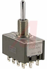 SWITCH, SUBMINIATURE TOGGLE,BAT LEVER W/THREADED BUSHING & SOLDER LUGS, DP3T -- 70192094